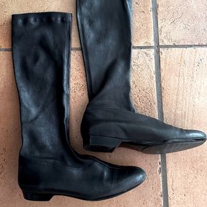 Sold on eBay Robert Clergerie stretch, leather knee-hi boots
